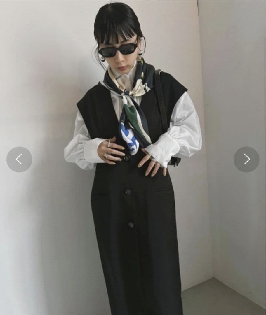 Ameri　OTONA MUSE SET UP CLASSIC DRESS