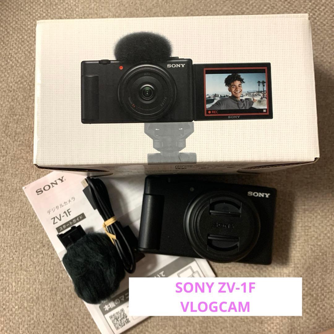 SONY VLOGCAM ZV-1F ブラック　デジタルカメラ