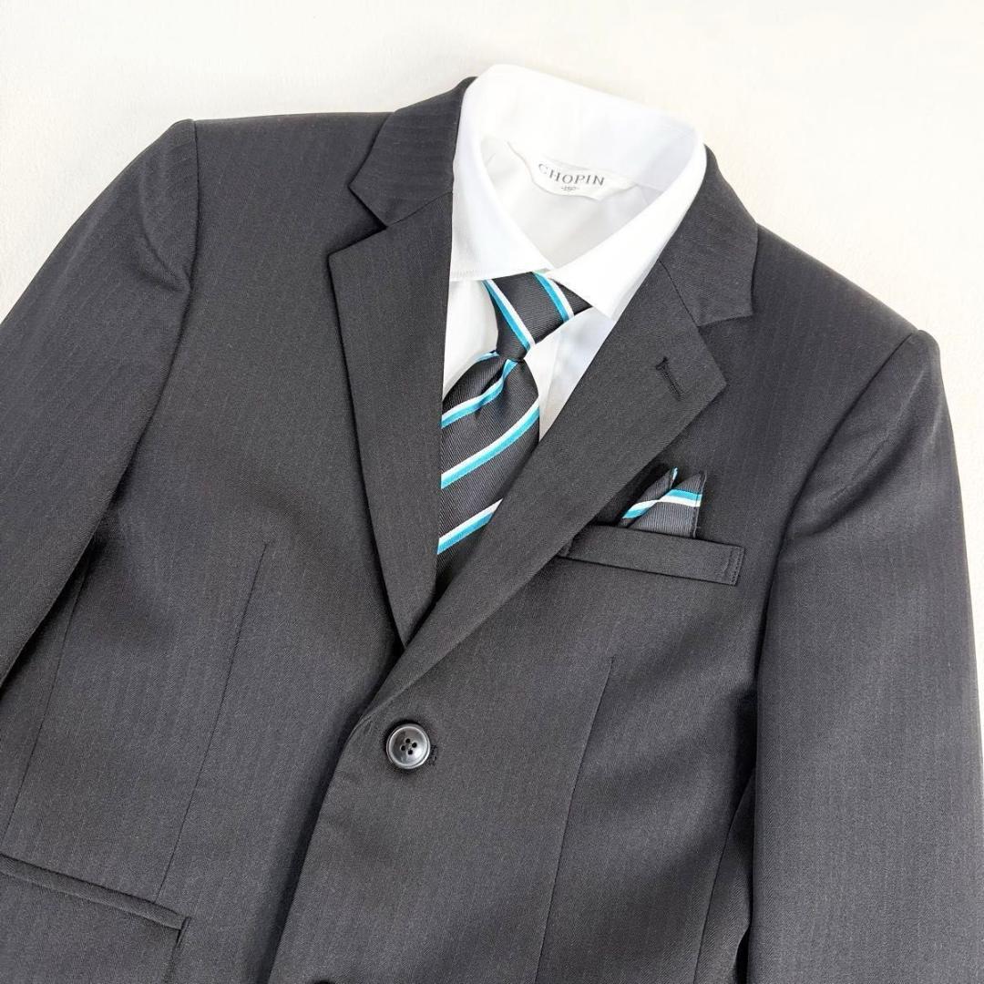 【極美品】SHOPIN フォーマル 150 男の子 セットアップ 5点セット