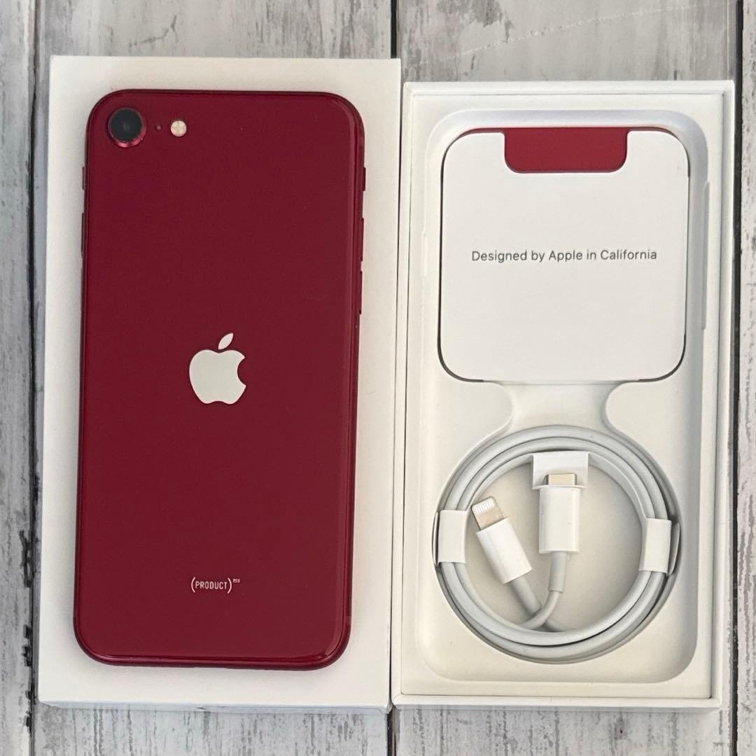 Apple iPhone SE 第3世代 128GB レッド SIMロックなし