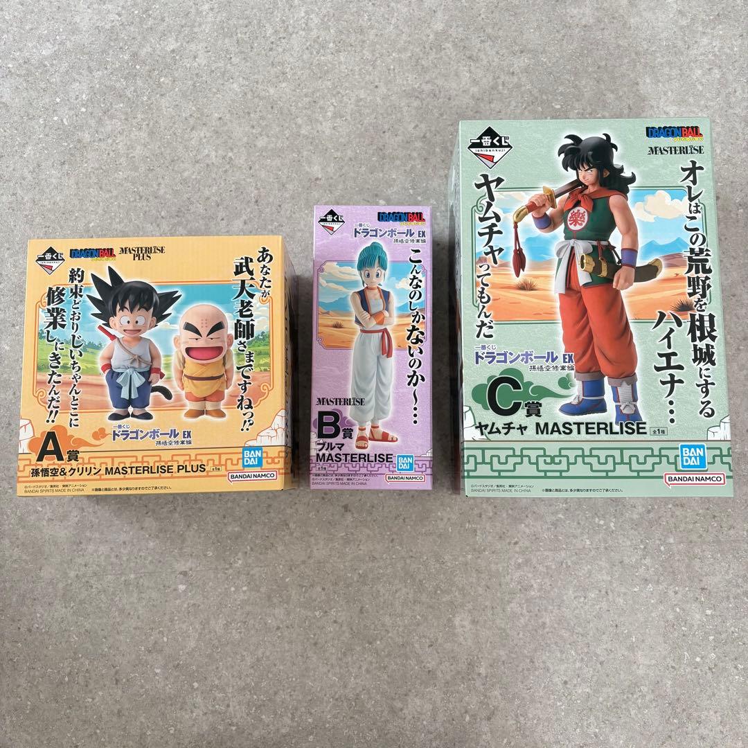 午*ー様 新品未開封 ドラゴンボール一番くじ 孫悟空修行編 ヤムチャ ABC賞ブ