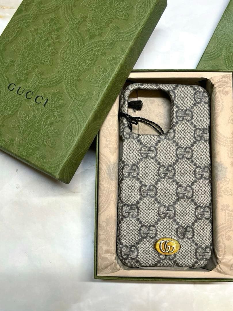 【新品未使用】GUCCI iPhone13 PROケース　オフディア　01