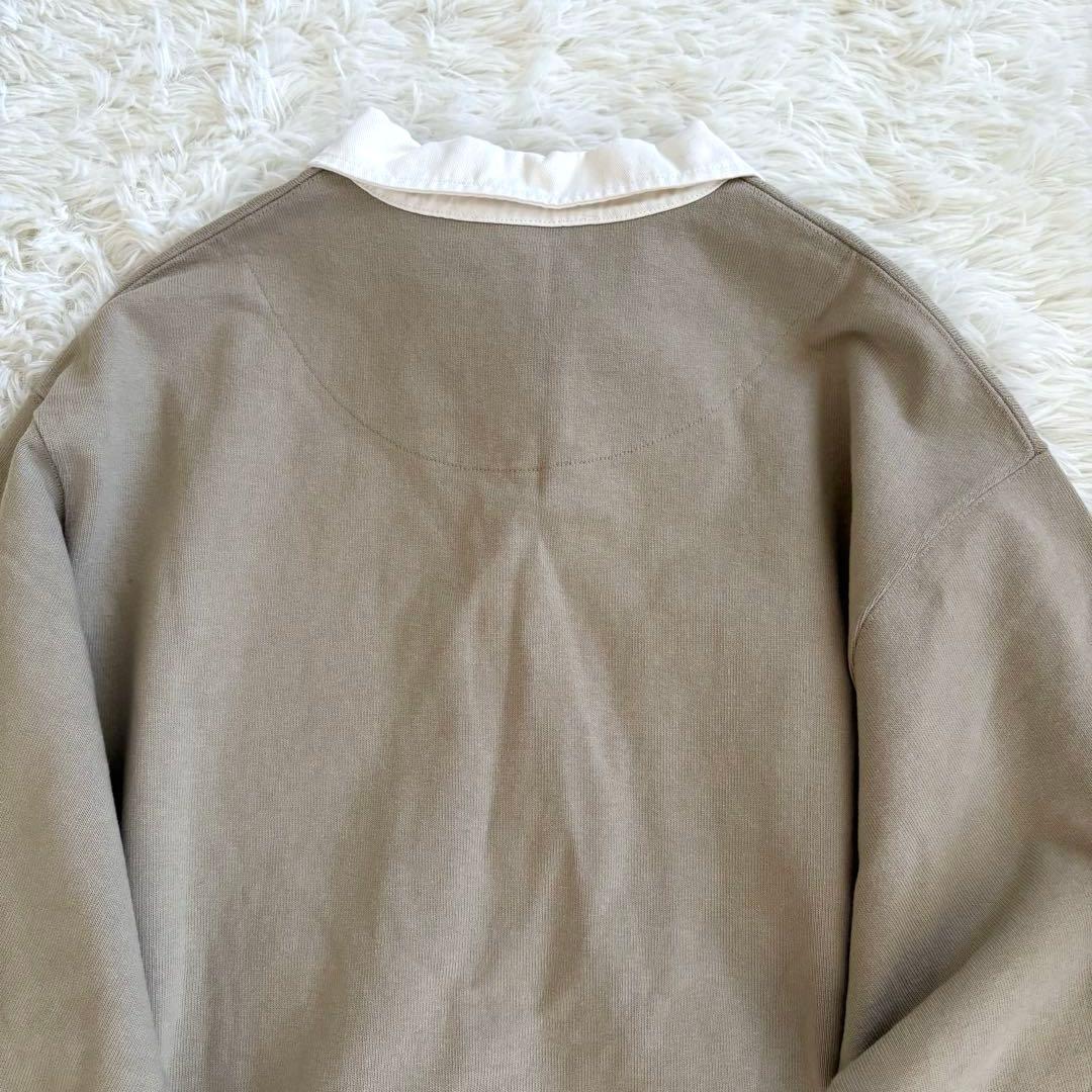 新品　スピックアンドスパン 23秋冬 ラガーシャツ　ロンT フリーサイズ