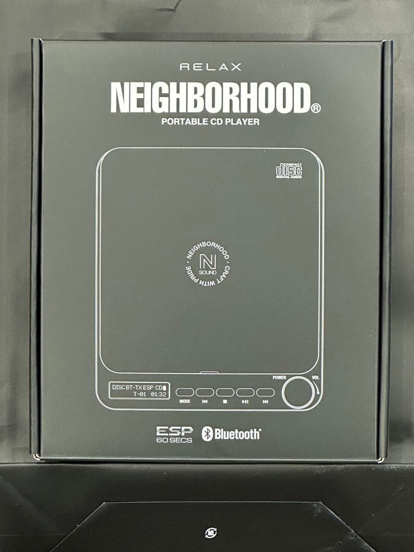 ポータブルプレーヤー NEIGHBORHOOD PORTABLE CD PLAYER