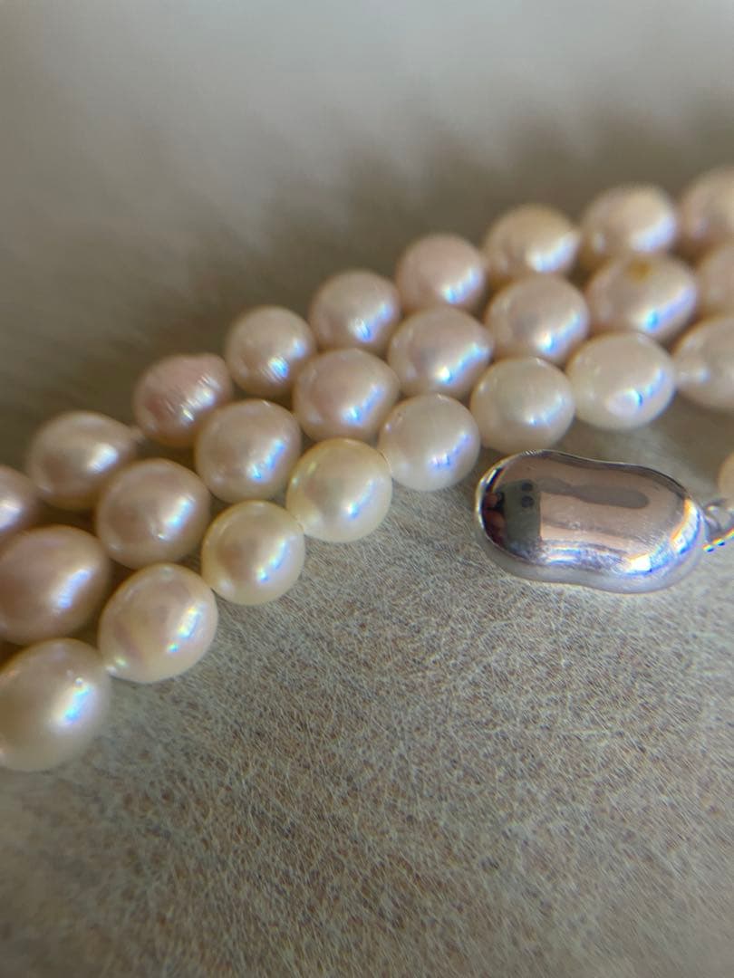 アコヤ真珠(ラウンド)ロングネックレス(110cm) シルバークラスプ