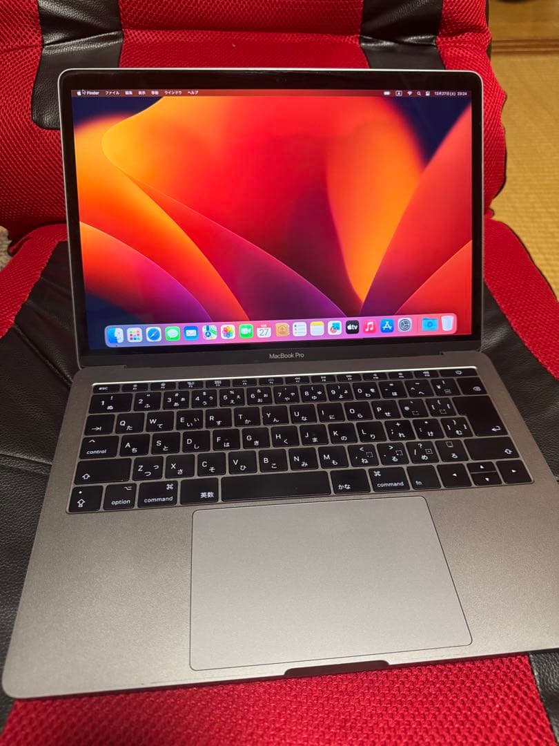 起動確認済　MacBook Pro2017 13インチ スペースグレー　ジャンク