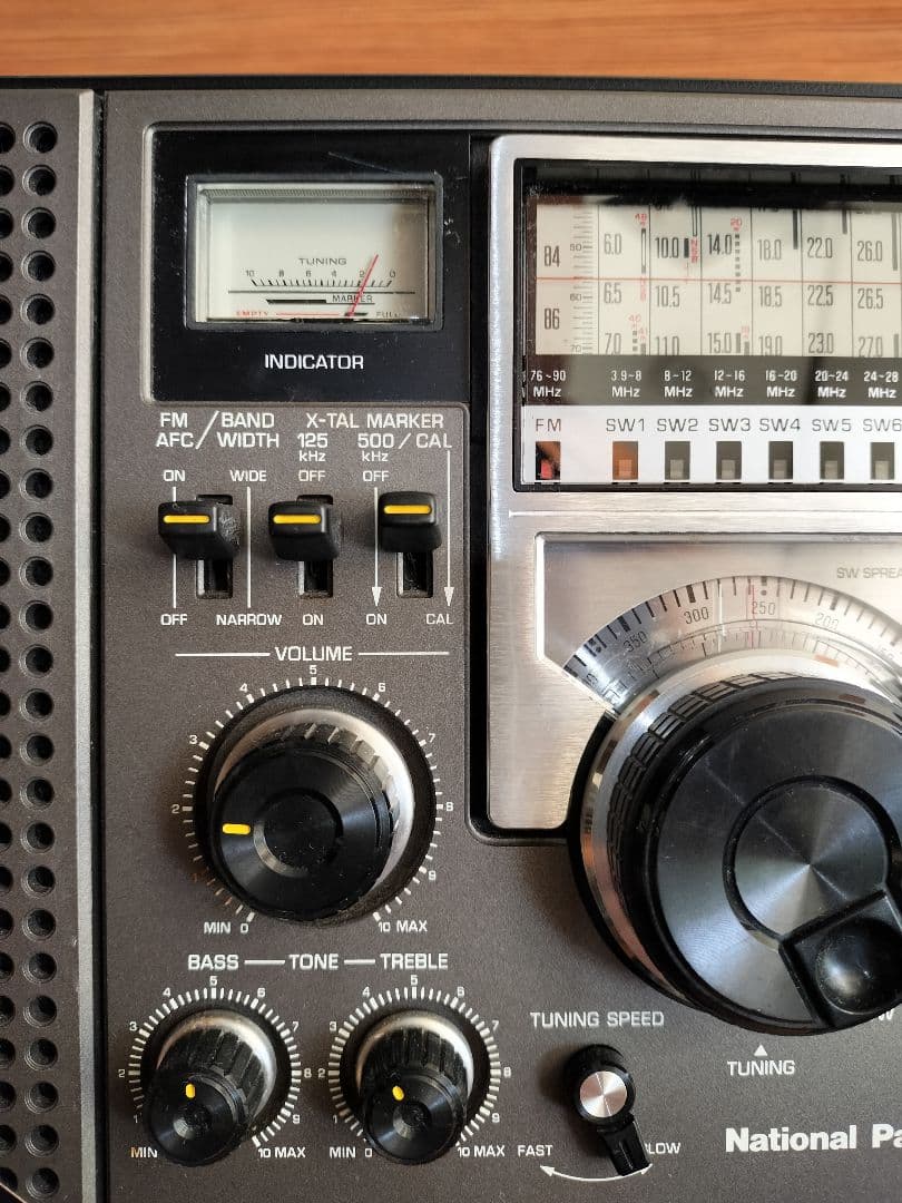 希少 National Panasonic Cougar 2200ラジオ