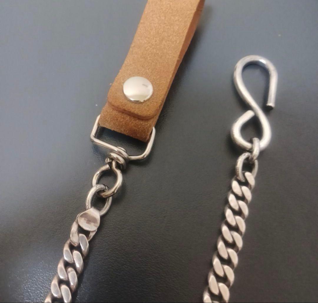 シルバー925 ウォレットチェーン　テンダーロイン好きに　バイカーファッション