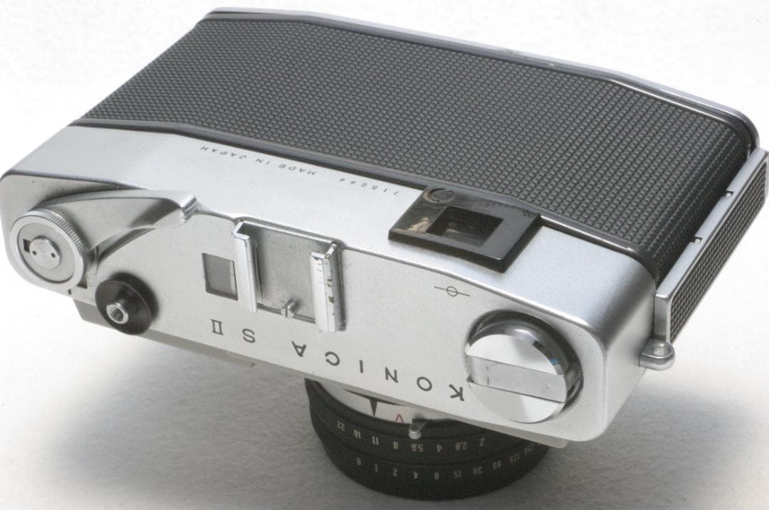 Konica SⅡ レンジファインダー Hexanon 元箱 動作確認済 美品