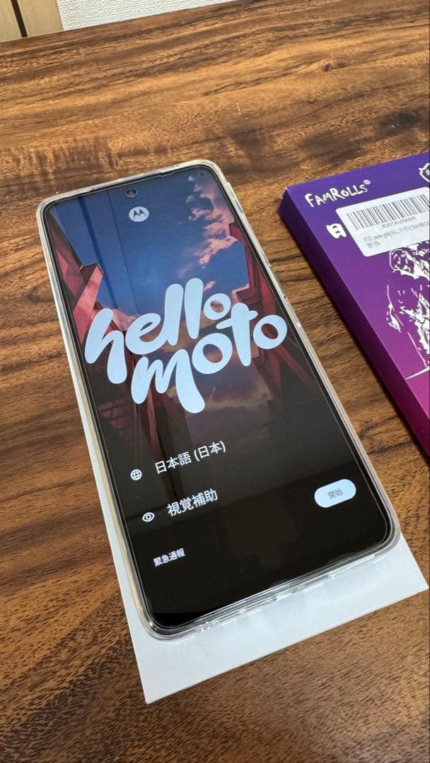 ほぼ新品 モトローラ moto g66j 5G