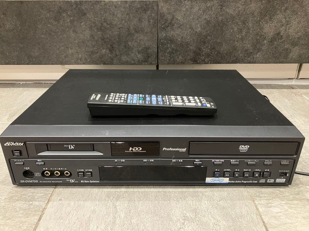 【簡易動作確認済】 Victor SR-DVM700 デジタルビデオデッキ