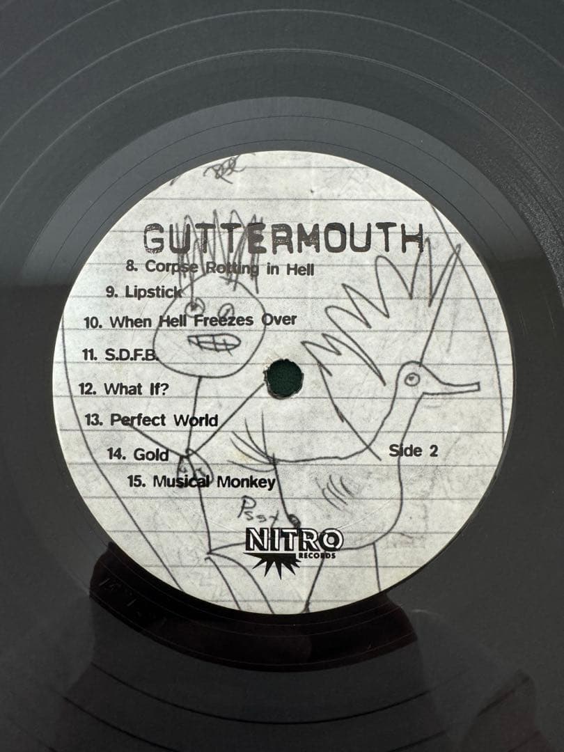 GUTTERMOUTHレコード
