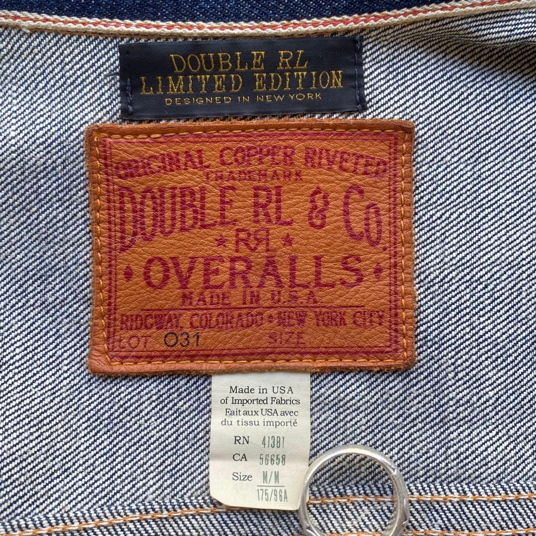 RRL 2nd type USA製　ラルフローレン Gジャン 体感L 鬼ヒゲ