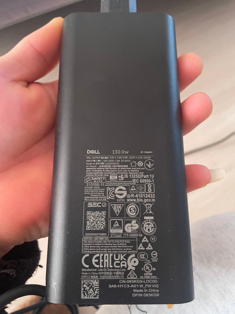 Windowsノート本体 Precision3581 i5 th13 512gb rtxA1000 6Gb