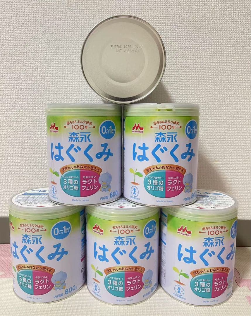 森永 はぐくみ 800g 6缶セット（11800/6個）