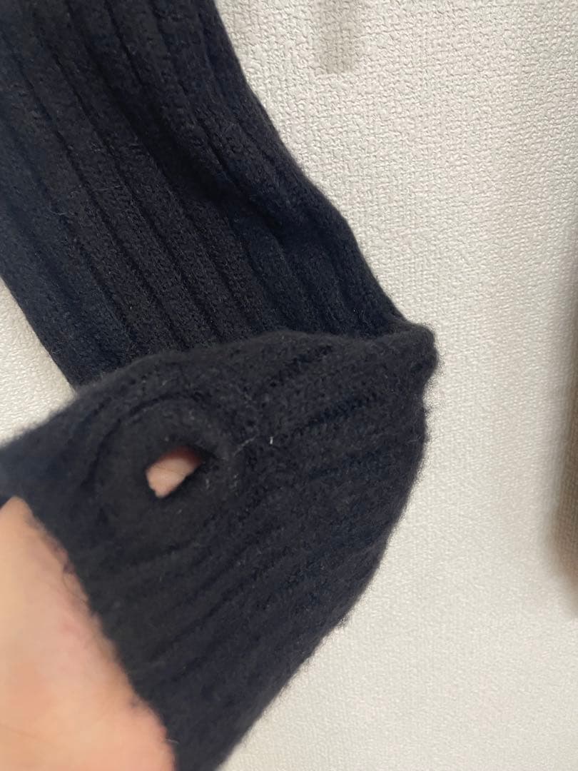 ANDMARYアンドマリーフード付ノースリーブニットワンピースとボレロセット