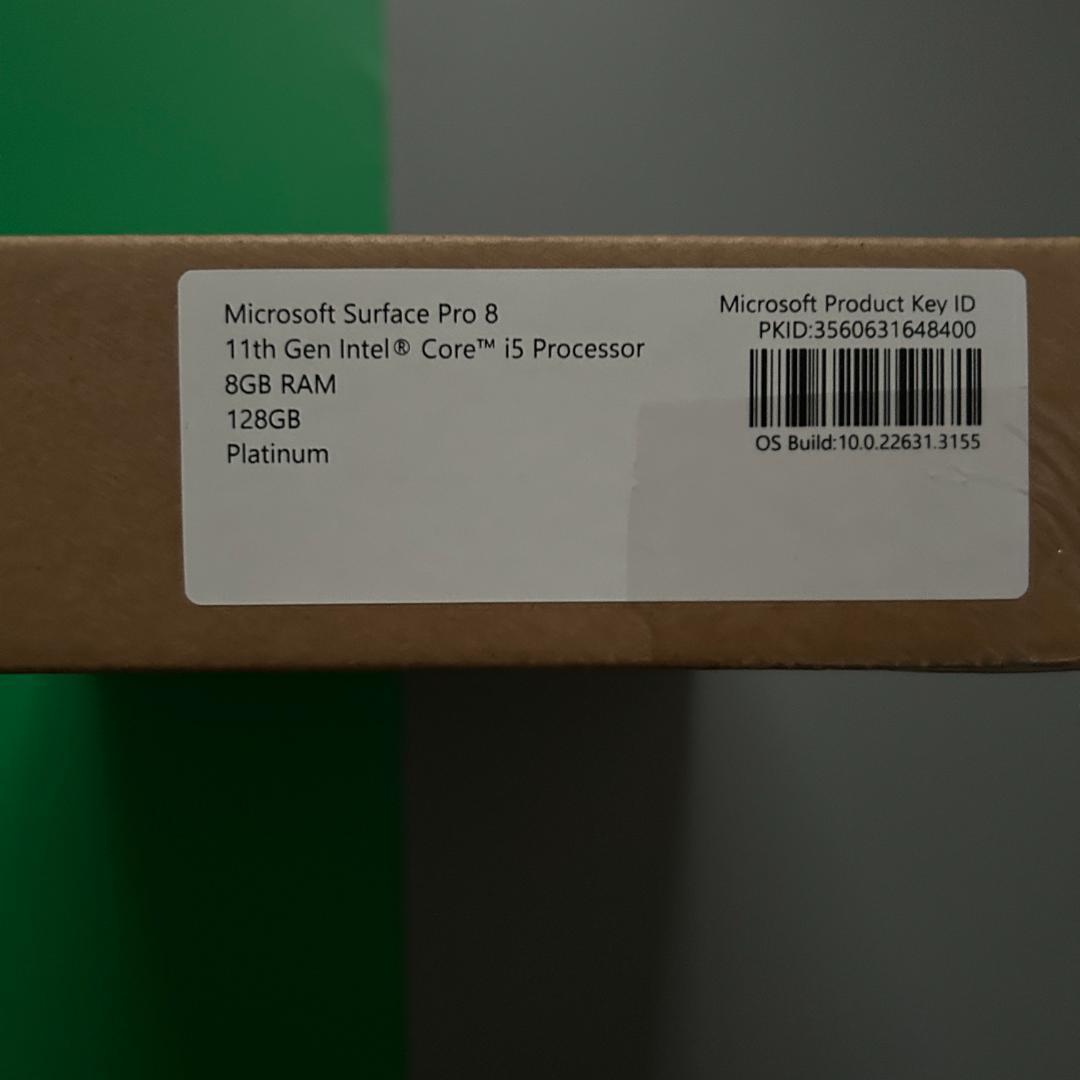 Surface Pro 8 8PN-00010 リファビッシュ品 未開封品