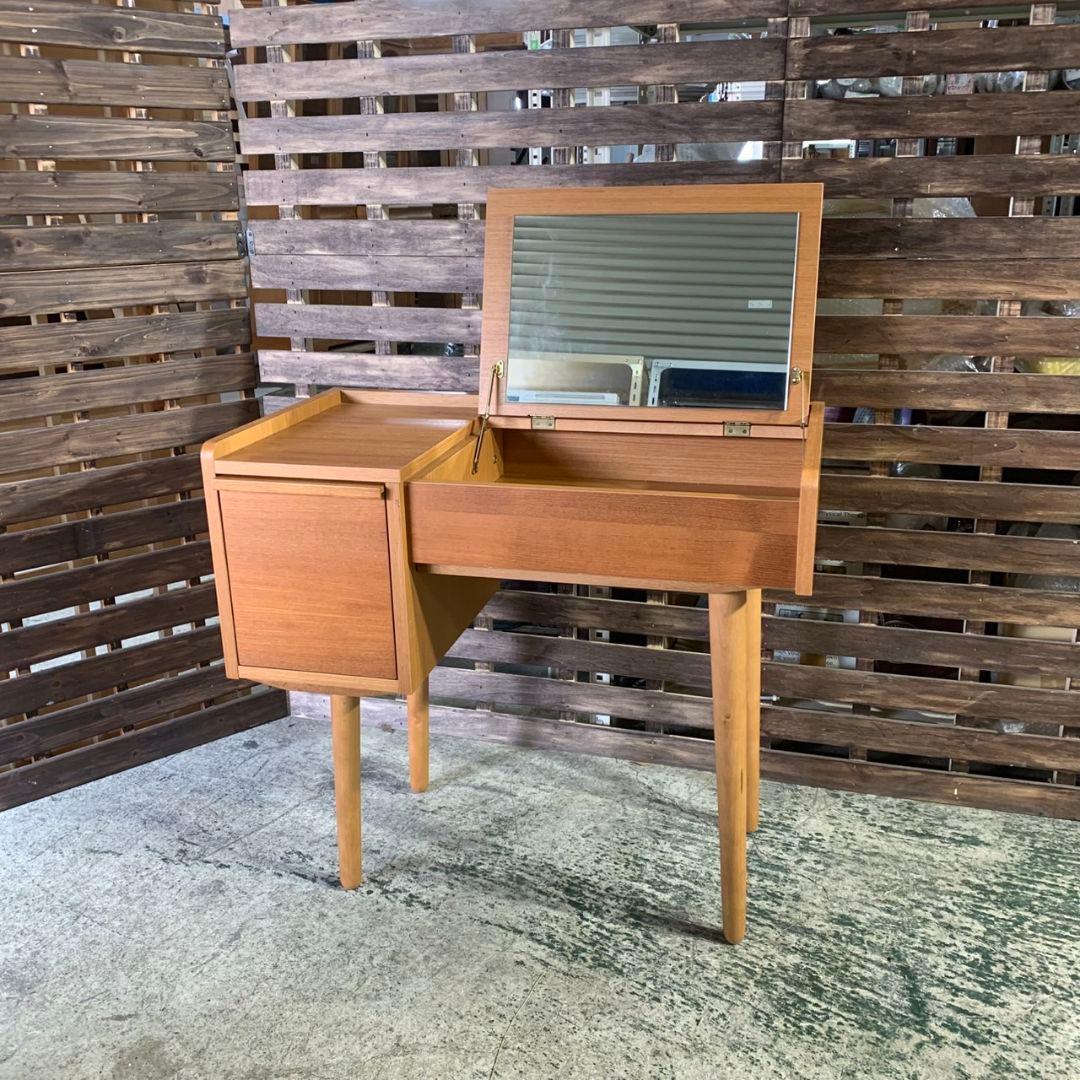 I424 W800 木製ドレッサー 化粧台 北欧