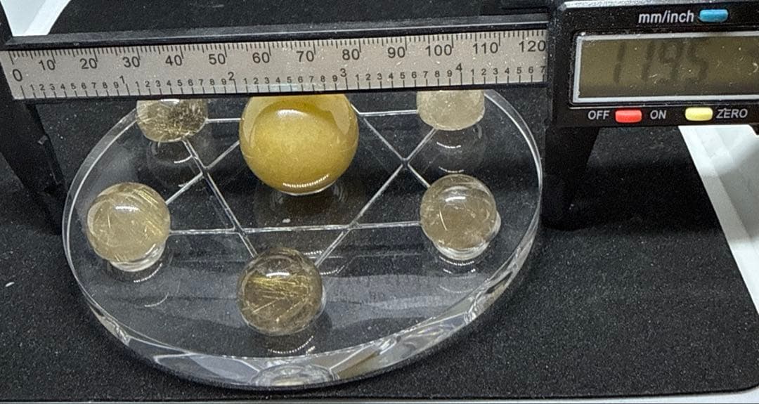 ルチルクォーツ七星陣