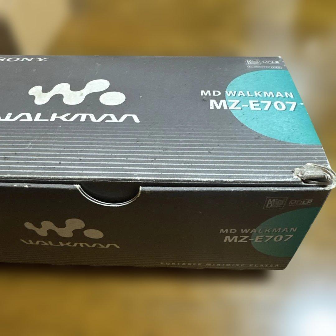 SONY ポータブル MDウォークマン MZ-E707