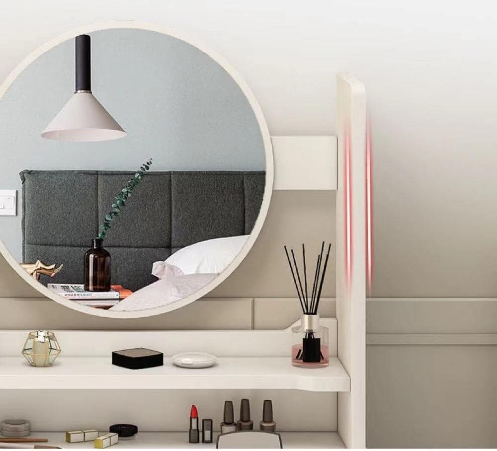 送料無料　VEEZHA ドレッサー 化粧台 鏡台 化妆台 化粧テーブル 白