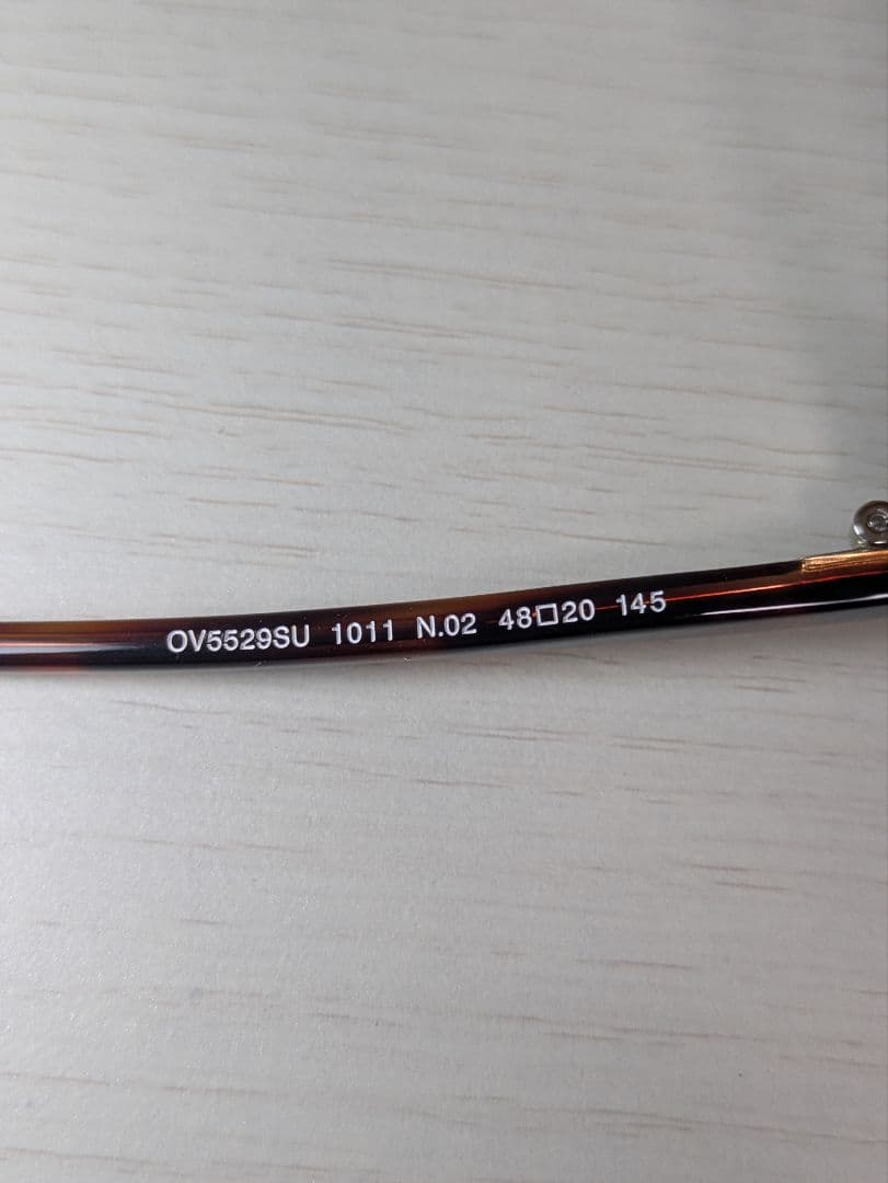 新品未使用 オリバーピープルズ ov5526su メガネ 日本製 鼈甲