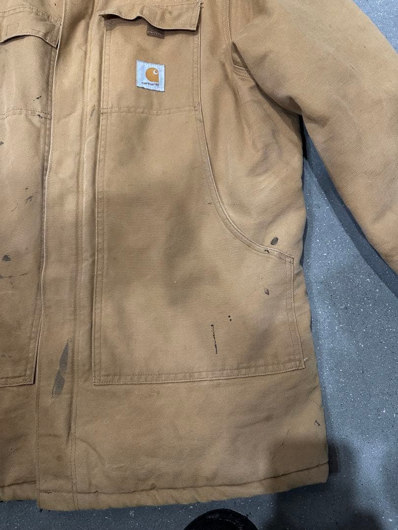 雰囲気抜群★カーハート　USA製　トラディショナルコート　XL相当
