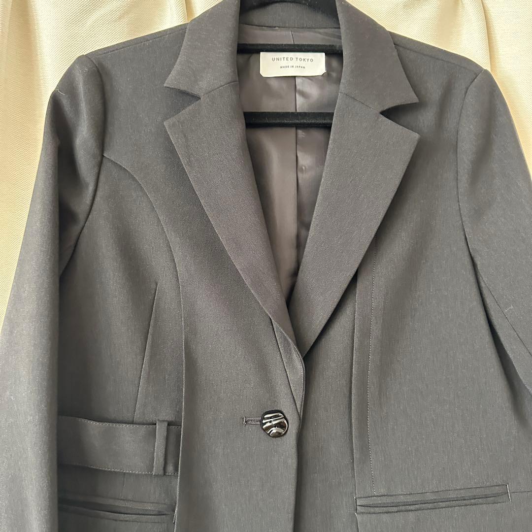 UNITED TOKYO フラットレイヤードジャケット