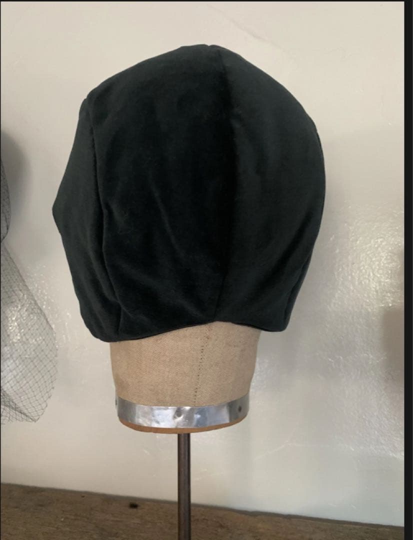 sugriスグリ　別珍フード　ブラック