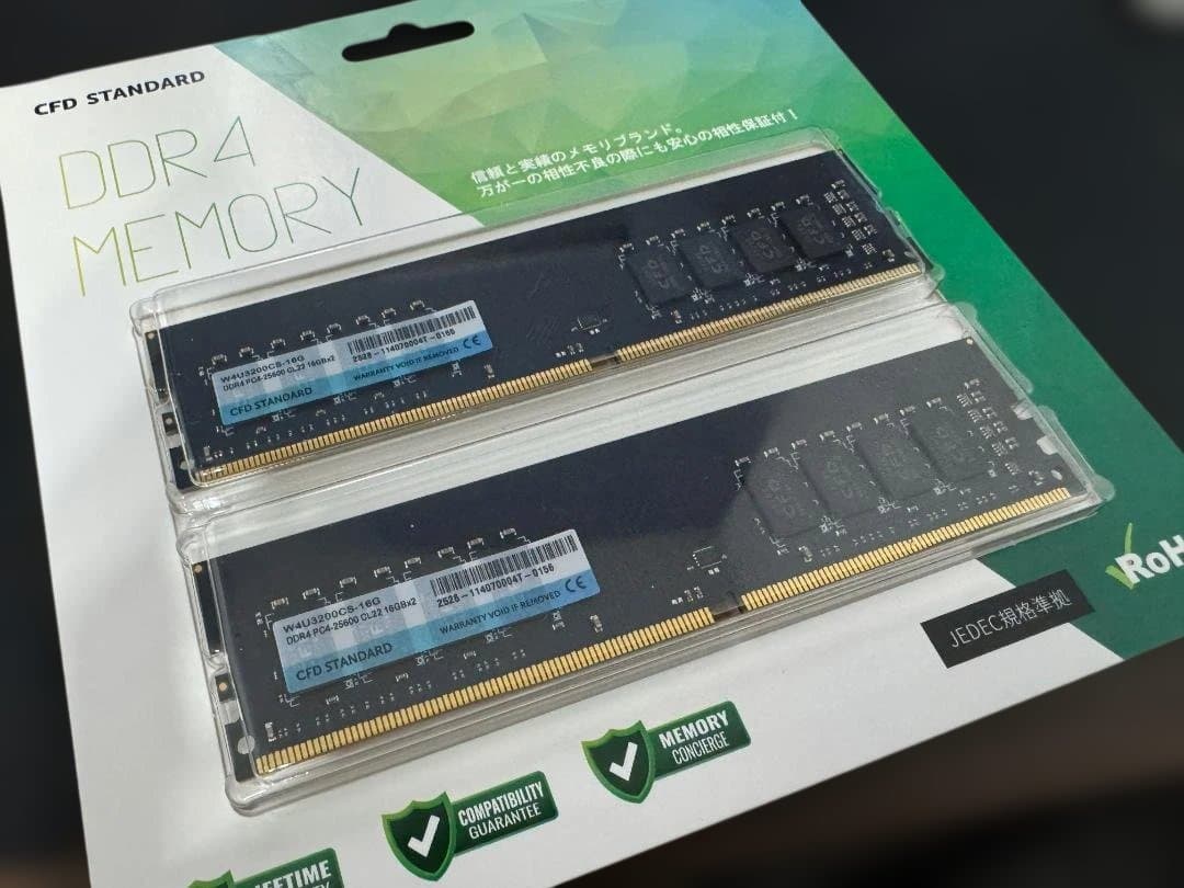 【新品未開封】CFD W4U3200CS-16GB 16GB×2枚セット