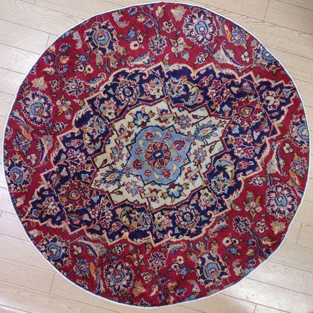 ペルシャ絨毯 ペルシャヴィンテージラグ 100 cm 手織り オールド