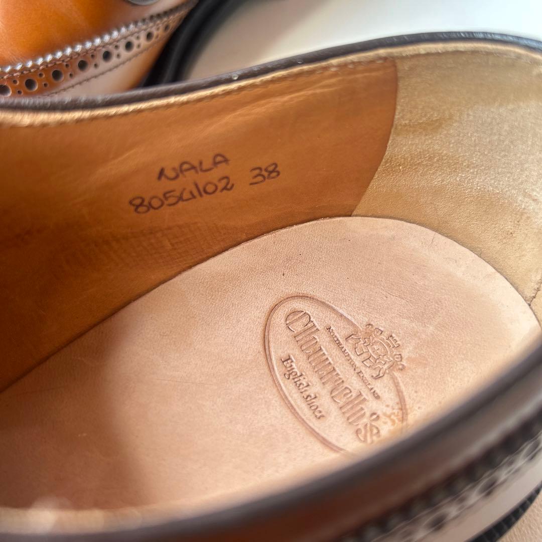 高級靴ブランド　church's 本革　靴　24cm