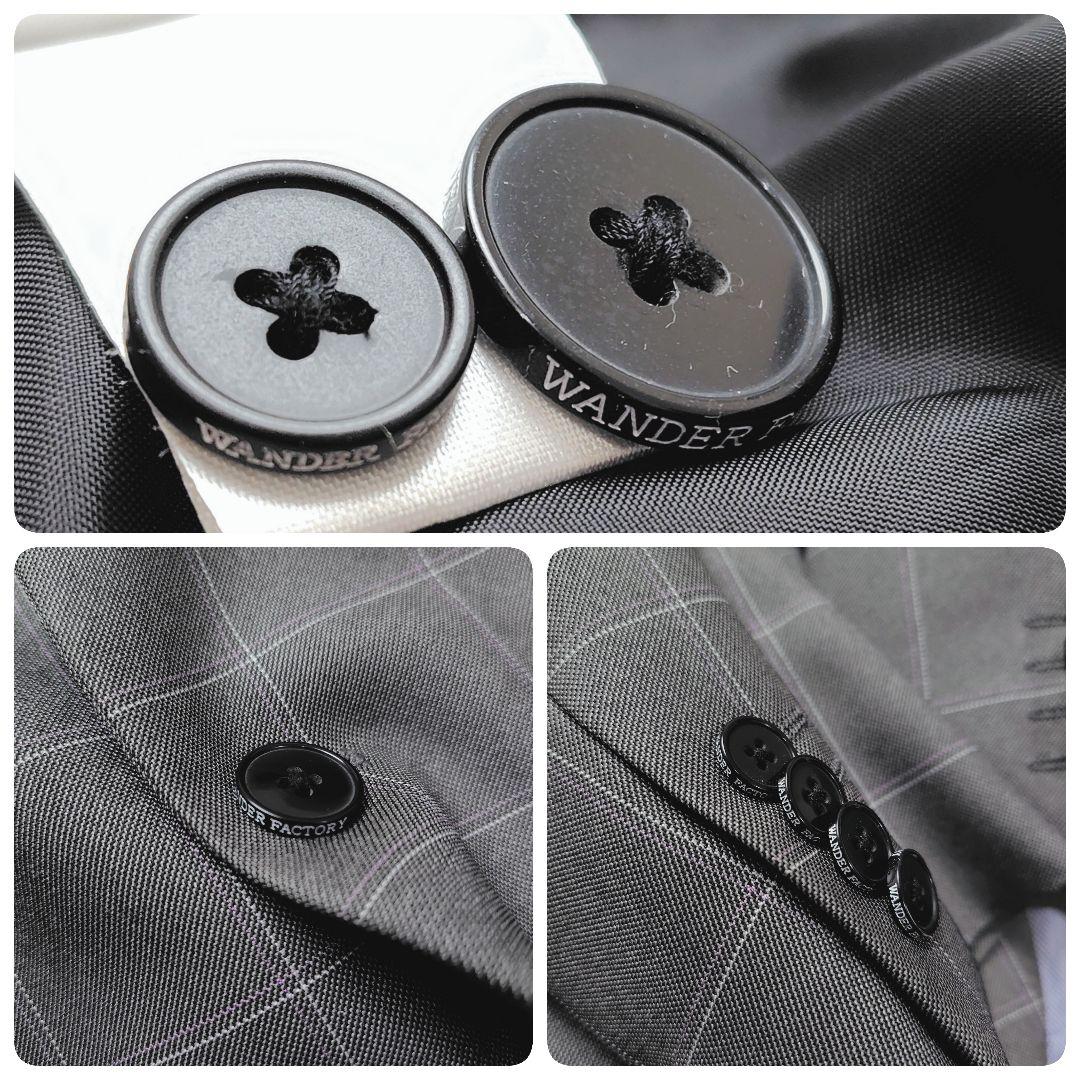 極美品✨ワンダーファクトリー 男子 150 卒業式 フォーマルスーツ 5点セット