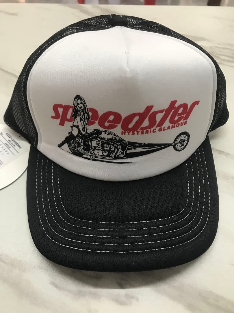 【新品未使用】 ヒステリックグラマー　キャップ　GUITAR GIRL 0004