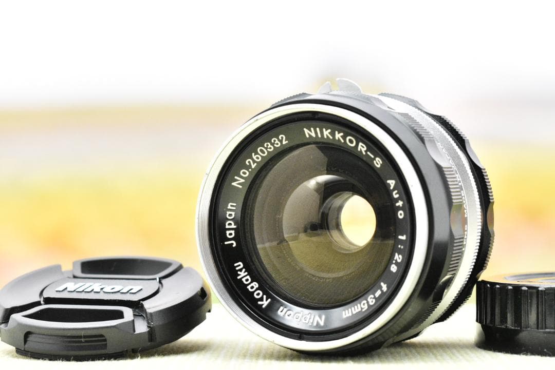 【整備済】Nikon NIKKOR-S Auto 35mm F2.8 前期型