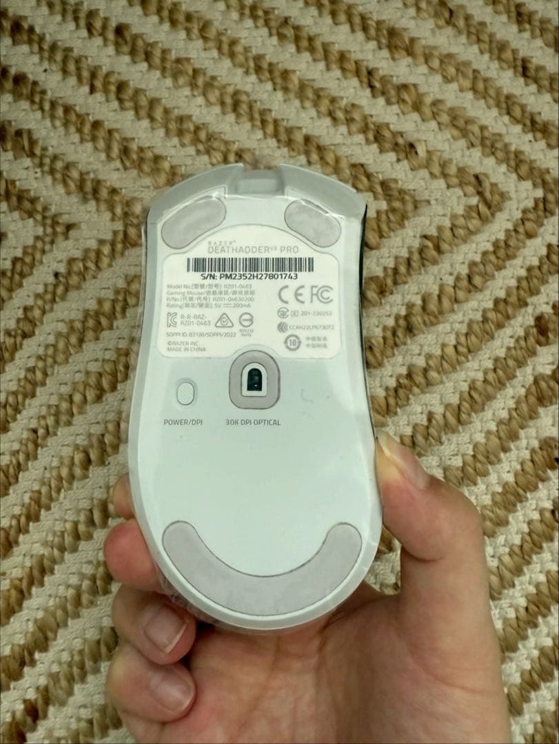 Razer Deathadder V3 pro + 8kHzドングル