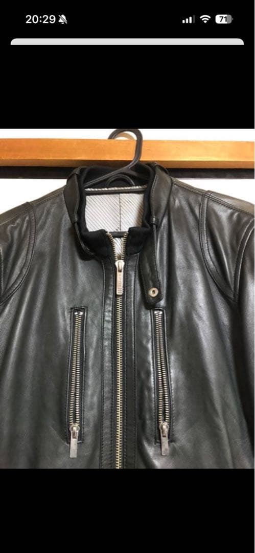 ゼロJLINE by JUNMEN ライダースジャケット 革ジャン