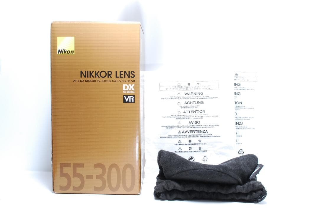 新品級美品 美しい描写の望遠レンズ Nikon AF-S 55-300mm VR
