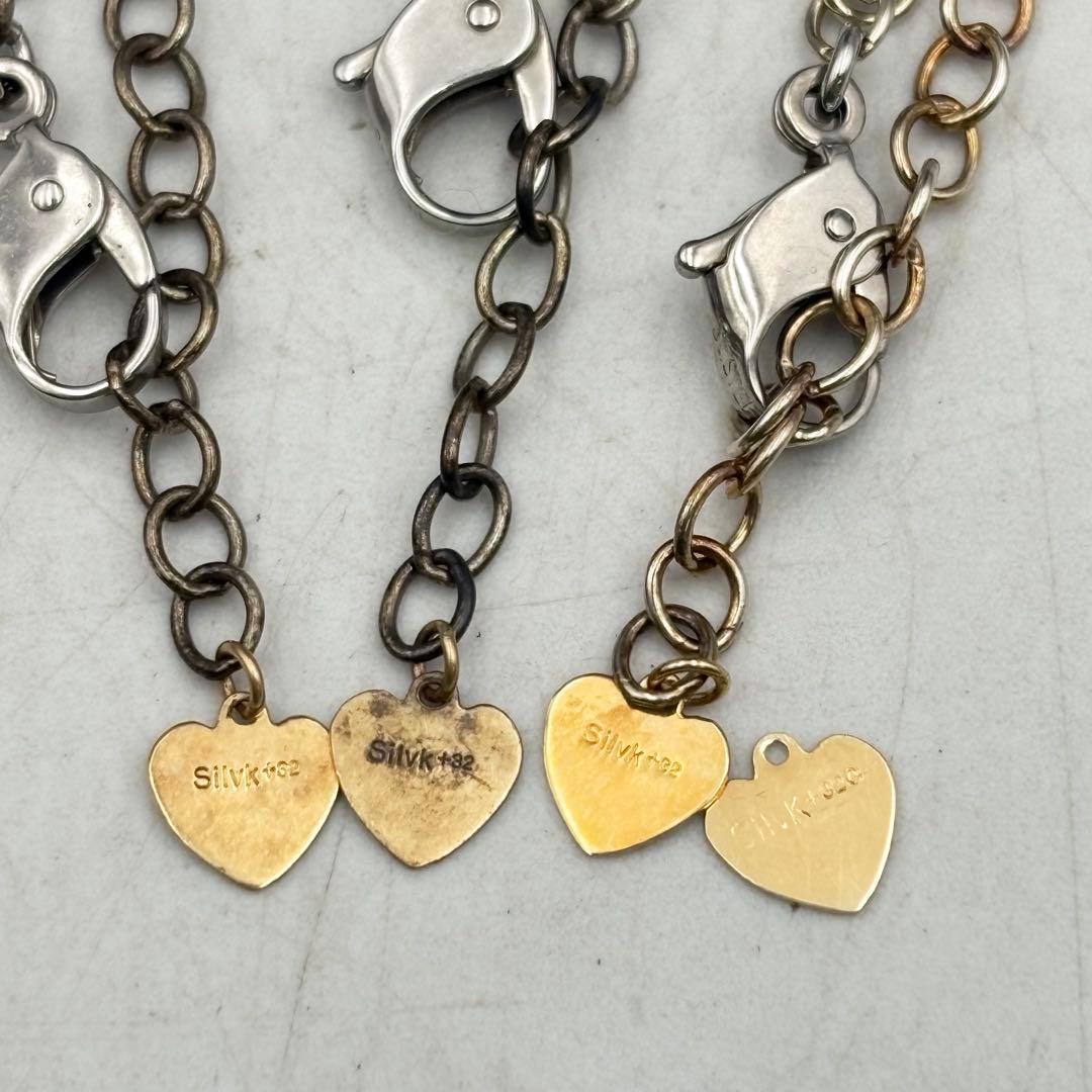 シルバー ゴールド ネックレス まとめ売り アクセK18 1026-S7241t