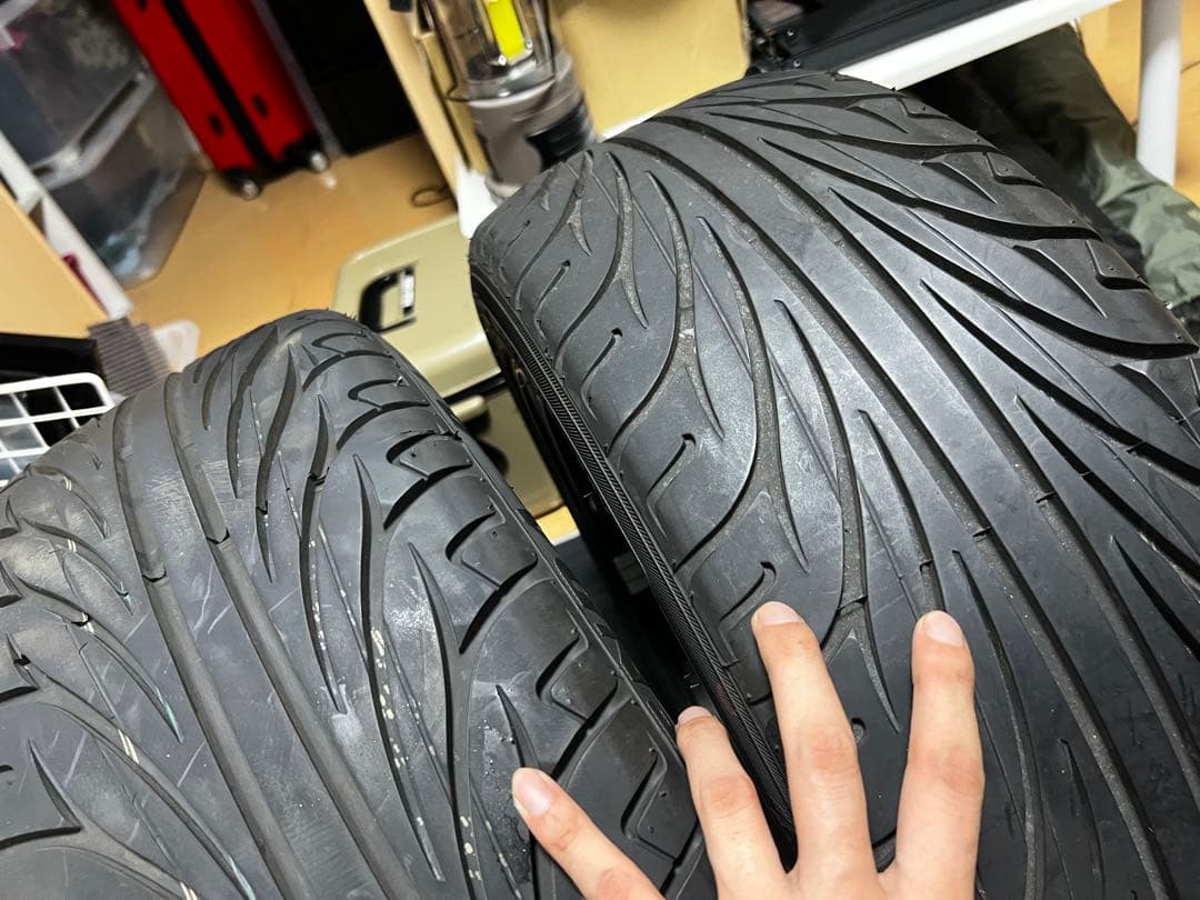 15インチ　7j pcb100 4穴　旧車ロンシャン風ホイール