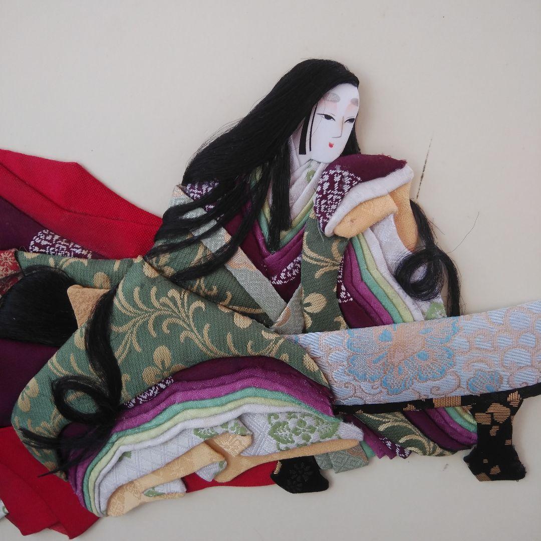 押し絵の屏風　　首降り三年様