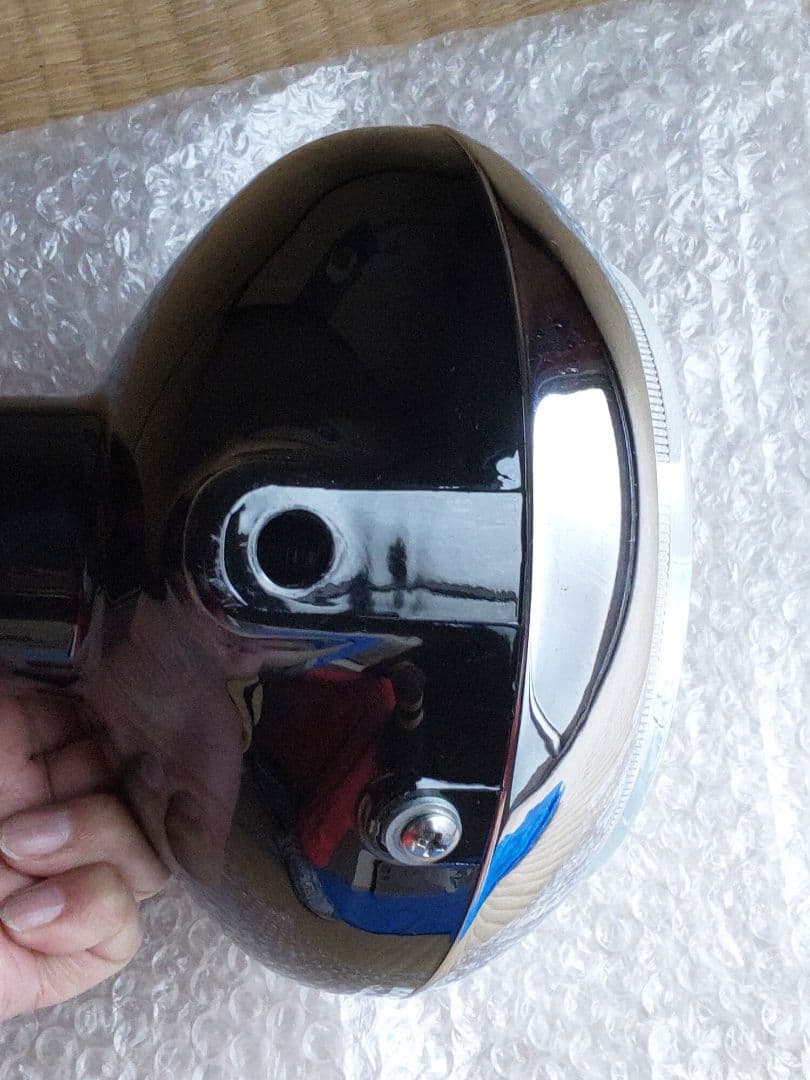 CIBIE バイク用 凹み ヘッドライト 162㍉ 旧車等に。