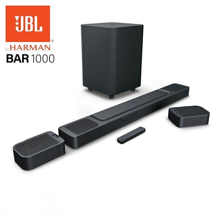 JBL BAR 1000 サウンドバー 7.1.4chサラウンドシステム