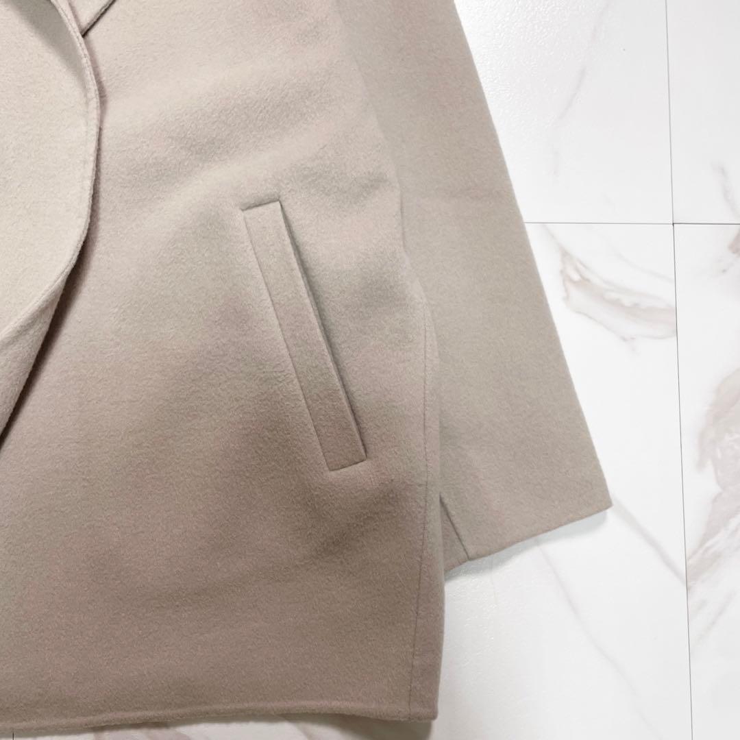 近年✨SLOBE IENA ダブルフェイスウールショートコクーンコート