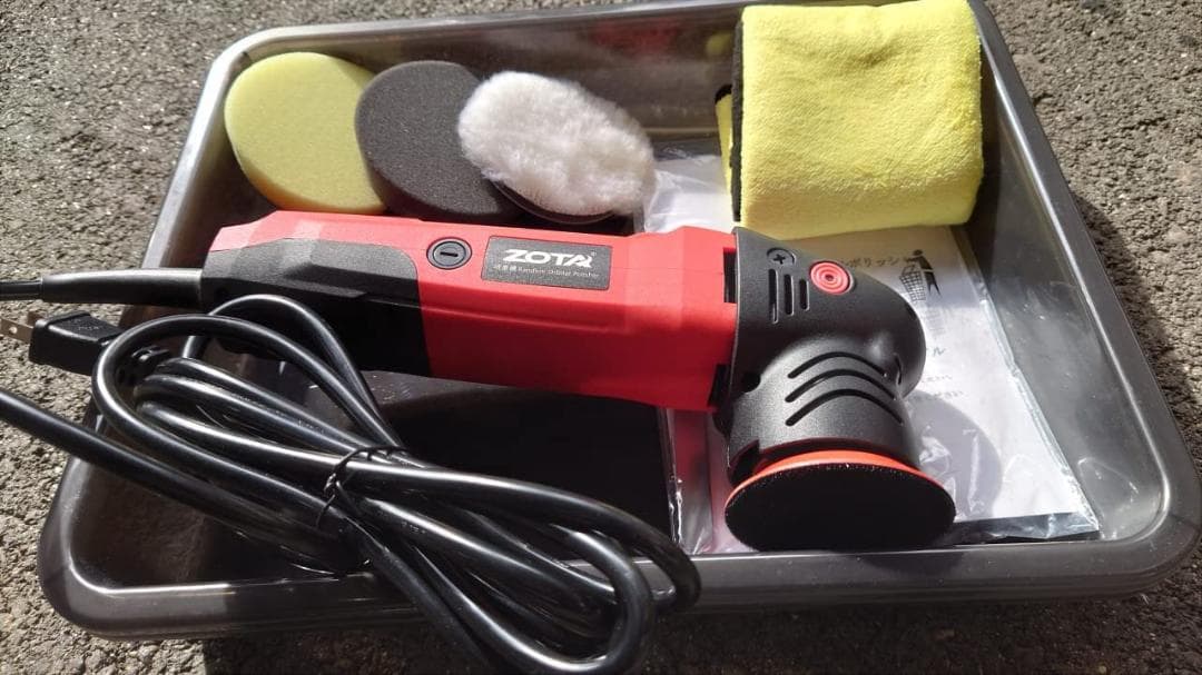 ランダムオービタル式ポリッシャー 100V