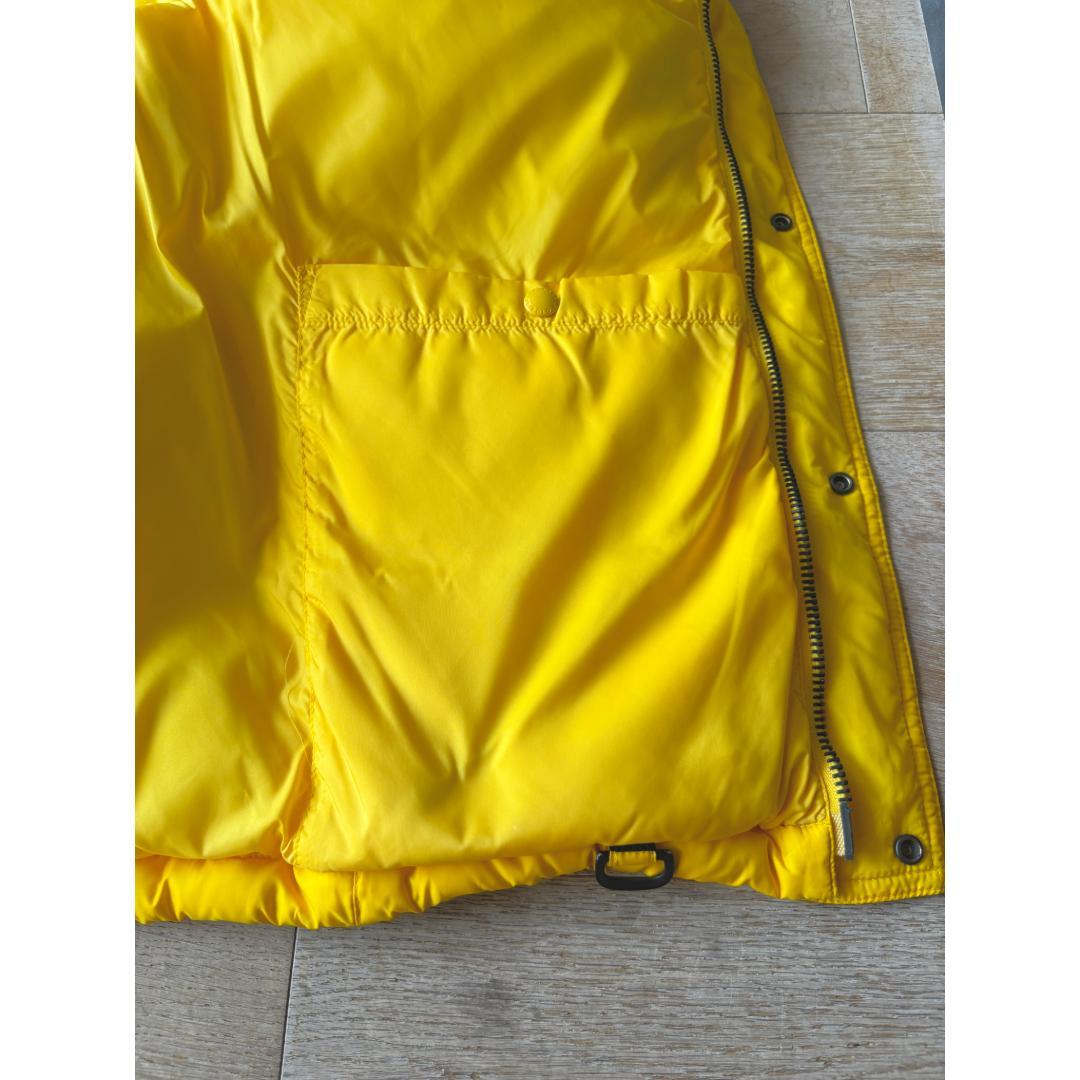 90’s　ラルフローレン ダウンベスト イエロー　美品　L