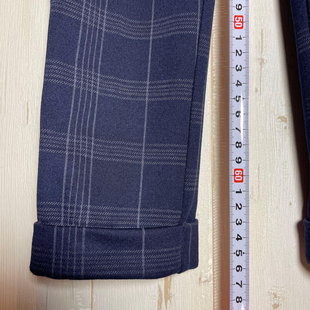 入学式 フォーマルスーツ 6点セット 120cm ZARA ネイビー チェック柄