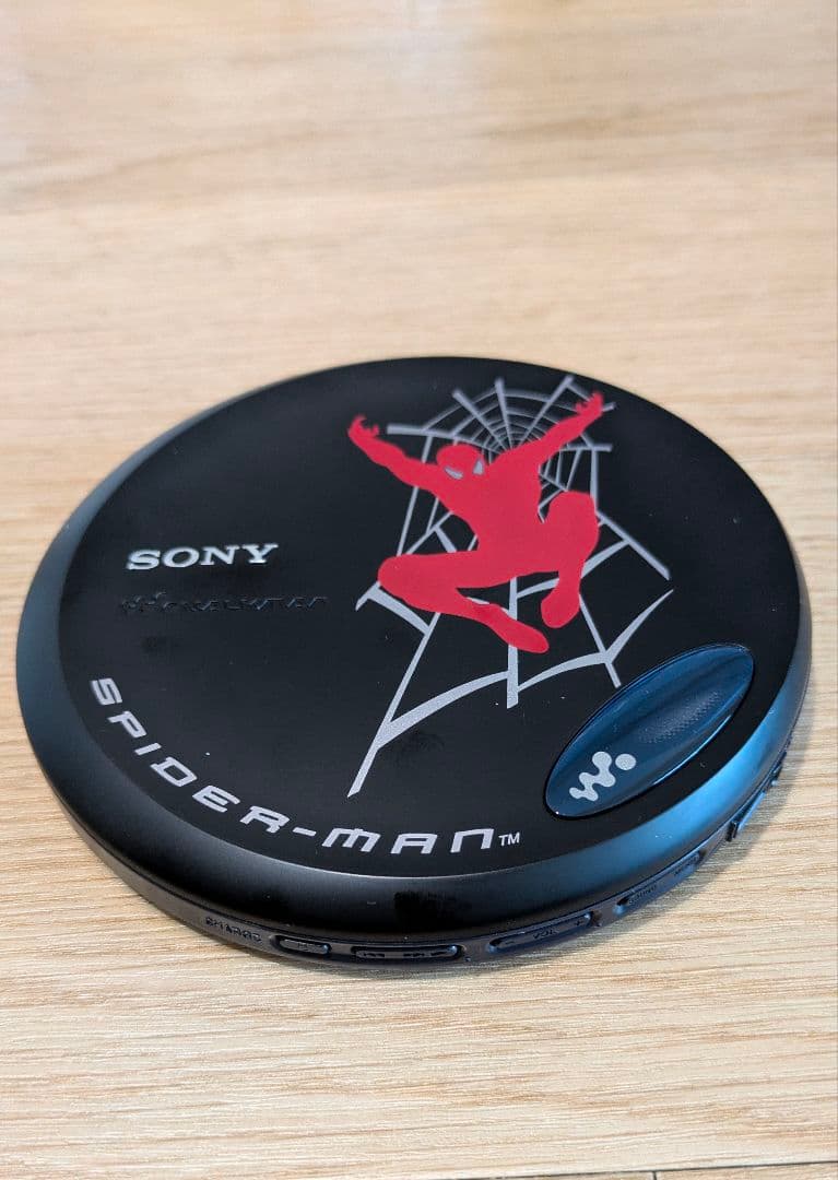 SONY　CDウォークマン　D-EJ775 スパイダーマン　新品