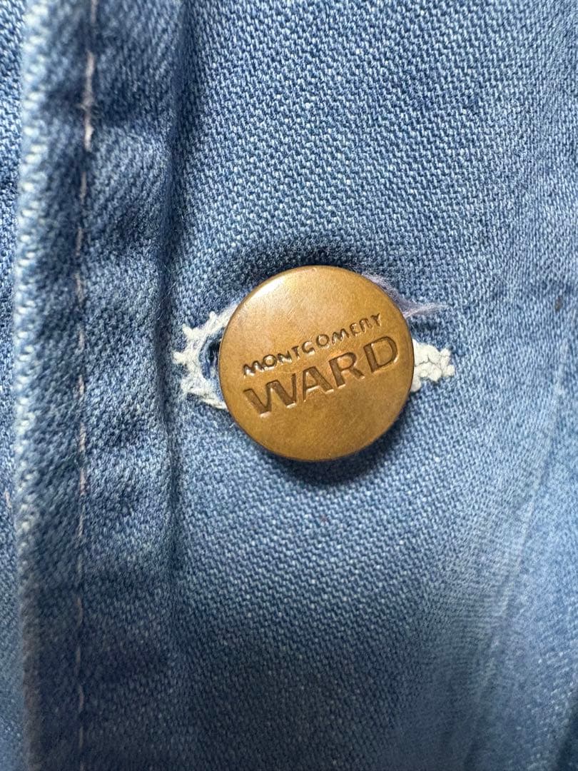 70s Montgomery Ward デニムカバーオール
