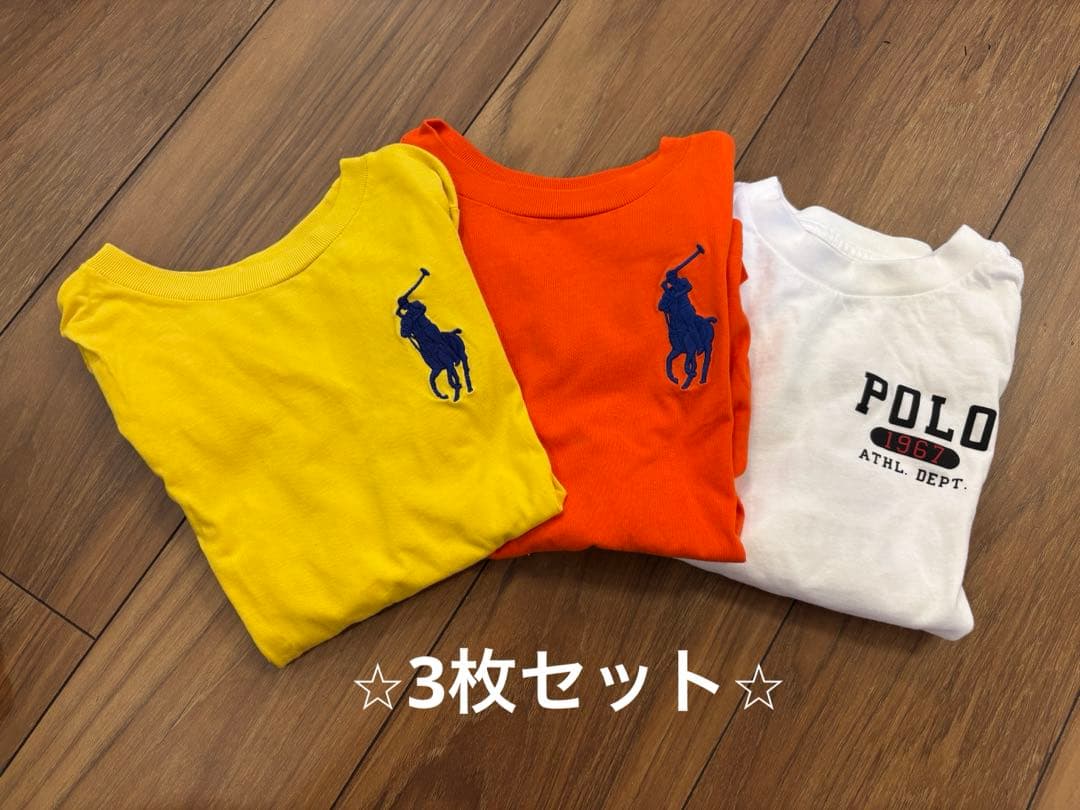 hanaポロ　ラルフローレンTシャツ　4枚セット長袖カットソー3枚セット